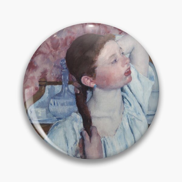 Item preview, Girl Arranging Her Hair by Mary Cassatt . Museum: National Gallery of Art . Artsy journals . Art stickers . Art mugs . Art tote bags . Art inspired products . Art gifts  designed and sold by WeareSublime.