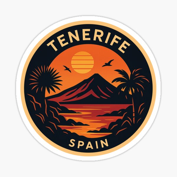 Item preview, Tenerife Canary Islands Vintage Travel  designed and sold by Thistle-TShop.