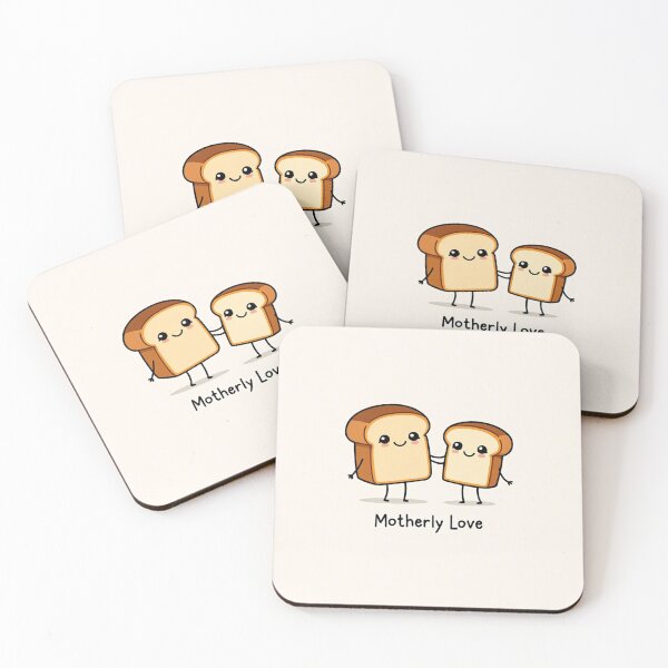 Item preview, Motherly Love cute bread design designed and sold by Vintage Designs +.