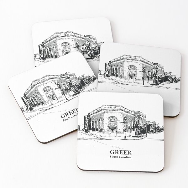 Item preview, Greer - South Carolina designed and sold by Lakeric Cityscapes.