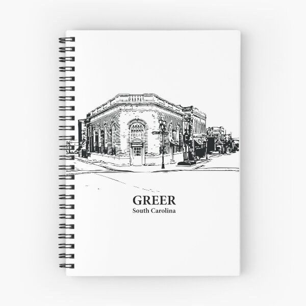 Item preview, Greer - South Carolina designed and sold by Lakeric Cityscapes.