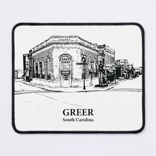 Item preview, Greer - South Carolina designed and sold by Lakeric Cityscapes.