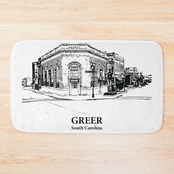 Item preview, Greer - South Carolina designed and sold by Lakeric Cityscapes.