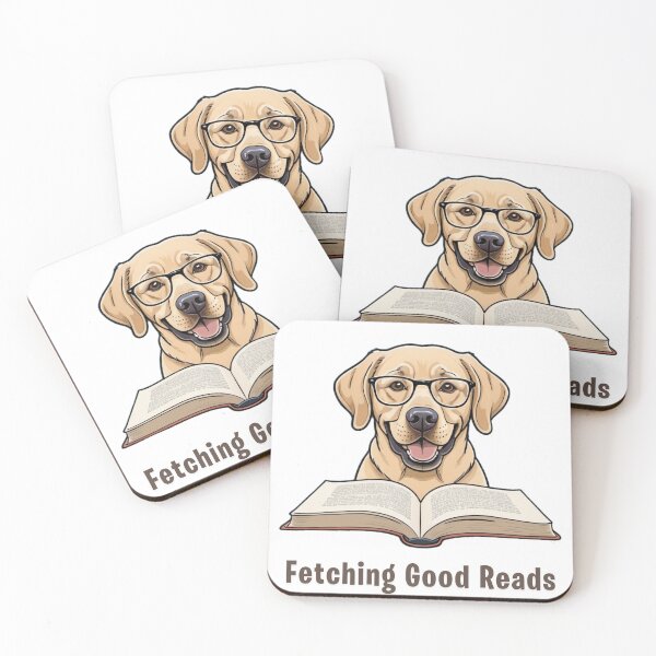Item preview, Librarian Cartoon with Labrador Dog Design – Funny and Unique Dog and Owner Artwork – Librarian Gift – Pet Humor designed and sold by KoraTalks.