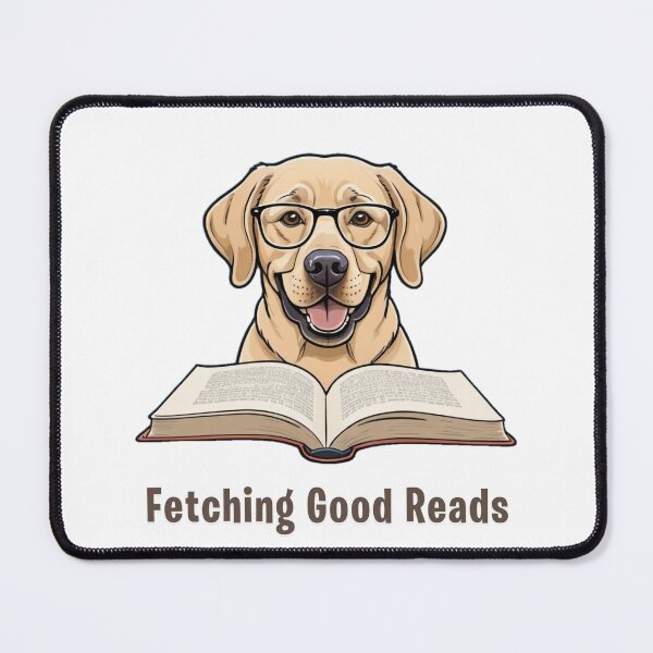Item preview, Librarian Cartoon with Labrador Dog Design – Funny and Unique Dog and Owner Artwork – Librarian Gift – Pet Humor designed and sold by KoraTalks.