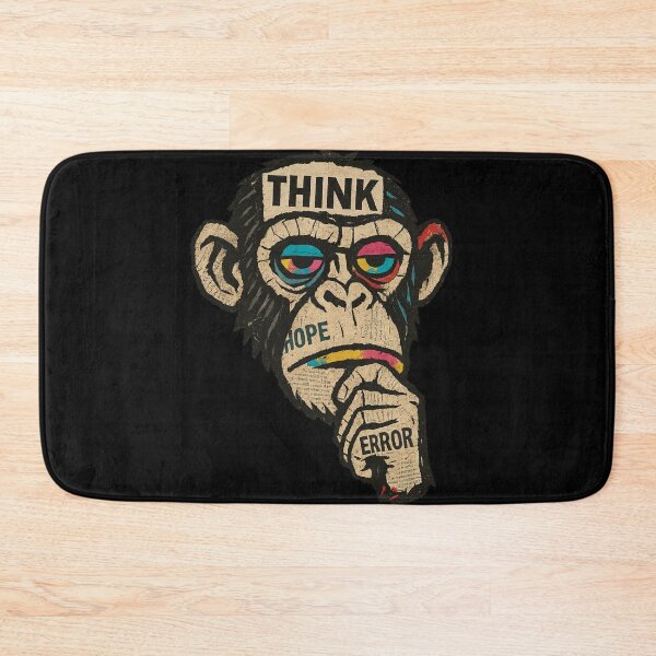 Item preview, Monkey Thinker – Hope, Error, and the Act of Thinking designed and sold by VIBE CRAFT STUDIO.