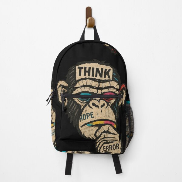 Item preview, Monkey Thinker – Hope, Error, and the Act of Thinking designed and sold by VIBE CRAFT STUDIO.