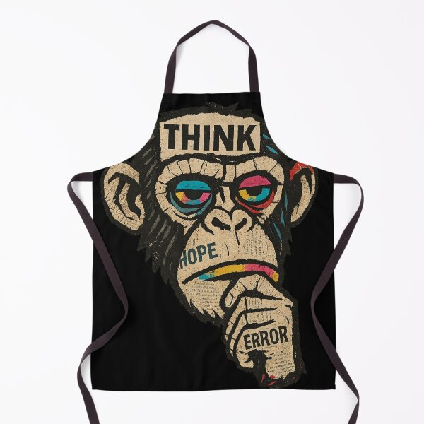Item preview, Monkey Thinker – Hope, Error, and the Act of Thinking designed and sold by VIBE CRAFT STUDIO.