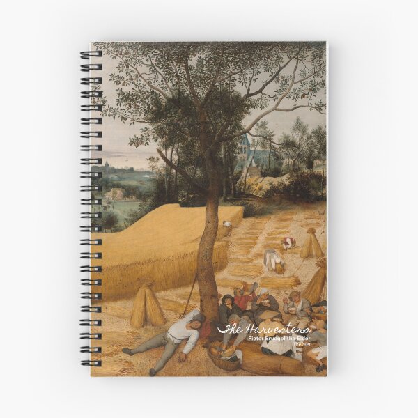 Item preview, The Harvesters by Pieter Bruegel the Elder . Museum: The Met . Artsy journals . Art stickers . Art mugs . Art tote bags . Art inspired products . Art gifts  designed and sold by WeareSublime.