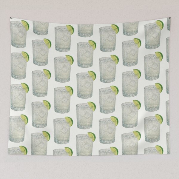 Item preview, Watercolor Gin & Tonic designed and sold by jnella03.