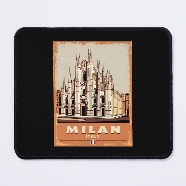 Item preview, A Vintage Travel Art of Milan - Italy  designed and sold by GoodOldVintage.