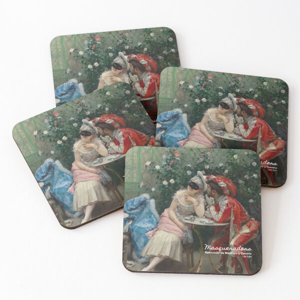 Item preview, Masqueraders by Raimundo de Madrazo y Garreta . Museum: The Met . Artsy journals . Art stickers . Art mugs . Art tote bags . Art inspired products . Art gifts  designed and sold by WeareSublime.