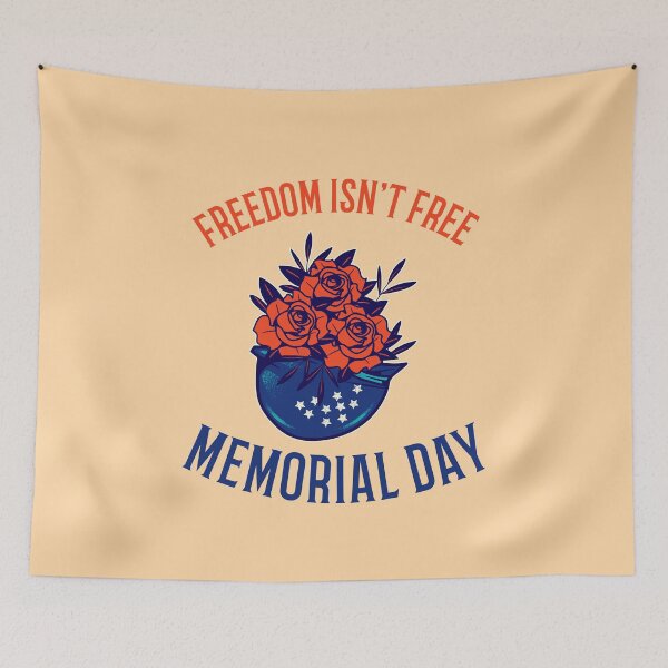 Item preview, Freedom Isn't Free Memorial Day designed and sold by 87-Aesthetics.