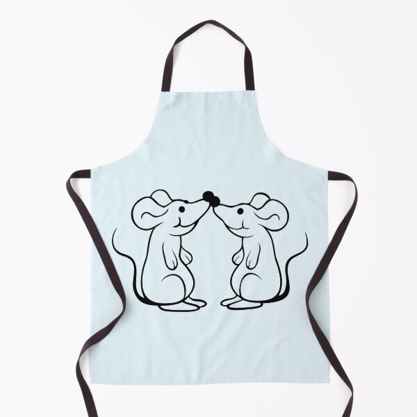 Item preview, 2 Mice Couple Love Valentine's Day Noses Touching designed and sold by shirt-o-mat.