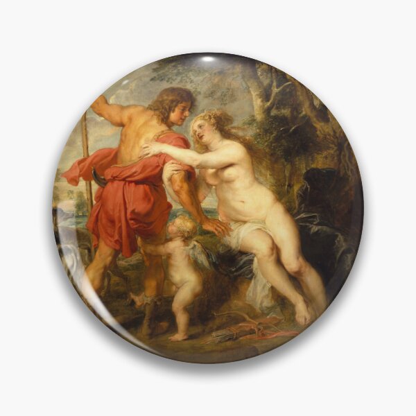 Item preview, Venus and Adonis by Peter Paul Rubens . Museum: The Met . Artsy journals . Art stickers . Art mugs . Art tote bags . Art inspired products . Art gifts  designed and sold by WeareSublime.
