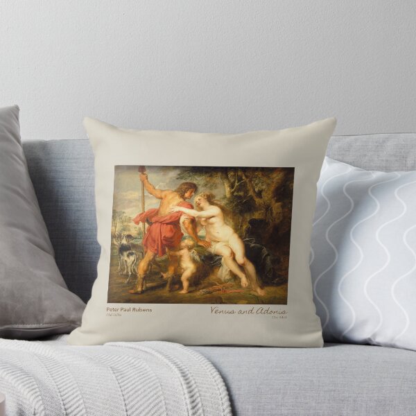 Item preview, Venus and Adonis by Peter Paul Rubens . Museum: The Met . Artsy journals . Art stickers . Art mugs . Art tote bags . Art inspired products . Art gifts  designed and sold by WeareSublime.