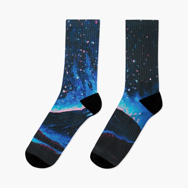 Item preview, The pink star Starry Night of fuji mountain in dark blue designed and sold by MerryCrown.