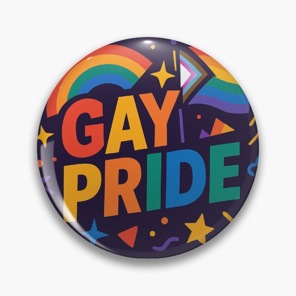 Item preview, "Louder Than Your Homophobic Uncle – GAY PRIDE!" designed and sold by Artitude Studio.