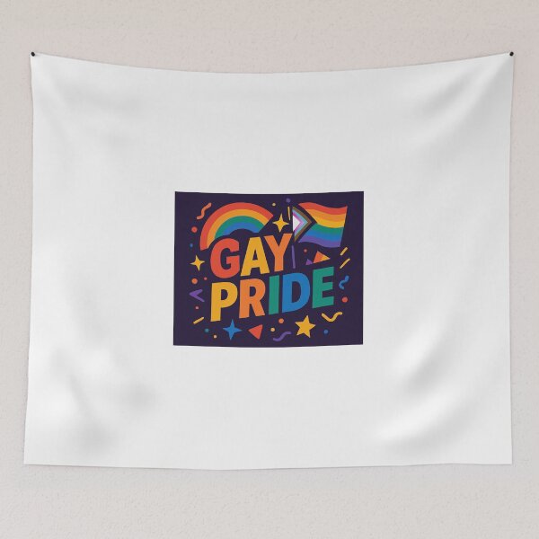 Item preview, "Louder Than Your Homophobic Uncle – GAY PRIDE!" designed and sold by Artitude Studio.