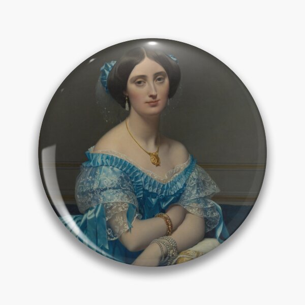 Item preview, Joséphine-Éléonore-Marie-Pauline de Galard de Brassac de Béarn, Princesse de Broglie by Jean Auguste Dominique Ingres . The Met designed and sold by WeareSublime.