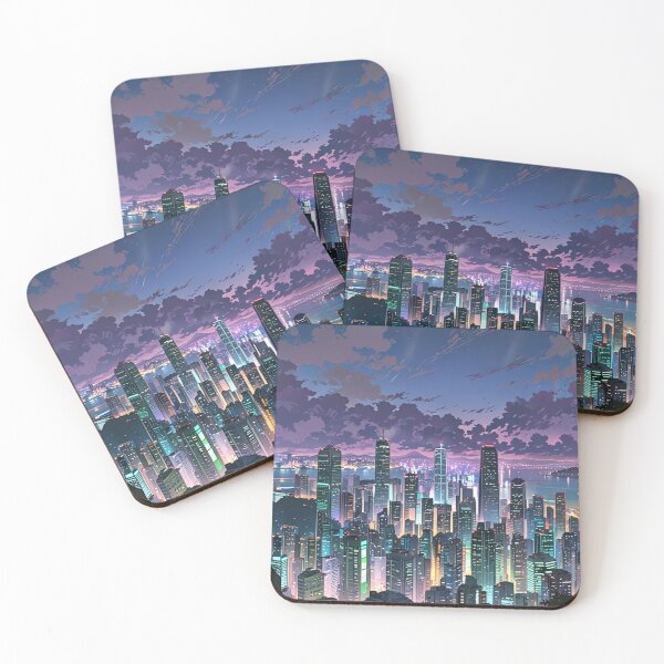 Item preview, Hong Kong by Night designed and sold by Worldscape Wonders.