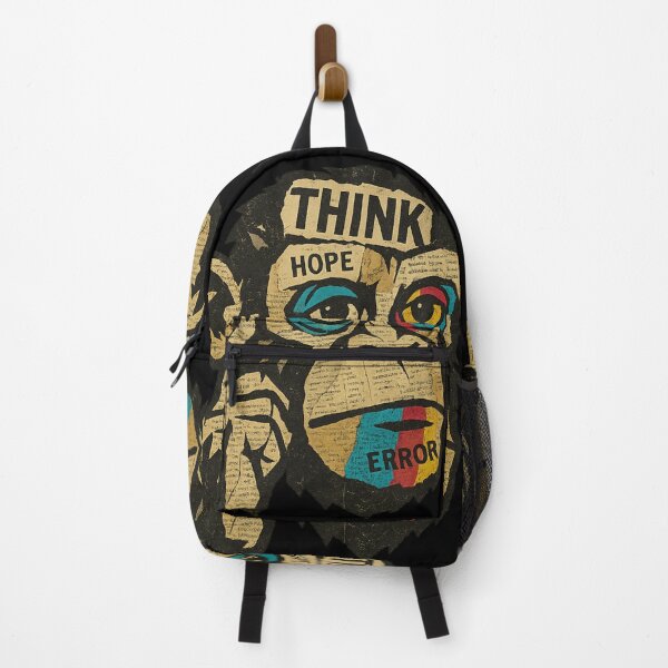 Item preview, Monkey Thinker – Torn Between Hope and Error designed and sold by VIBE CRAFT STUDIO.
