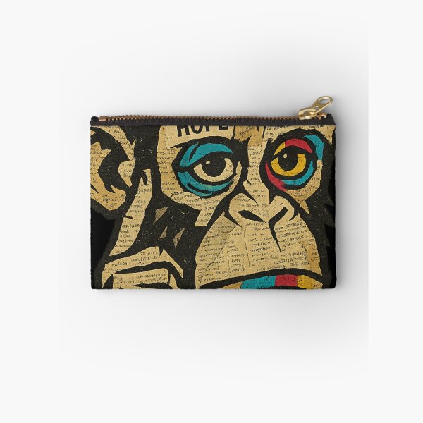 Item preview, Monkey Thinker – Torn Between Hope and Error designed and sold by VIBE CRAFT STUDIO.