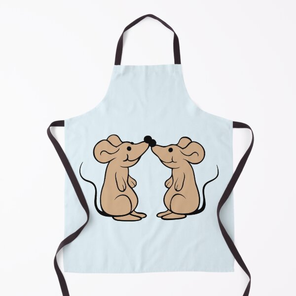 Item preview, 2 Mice Couple Love Valentine's Day Noses Touching designed and sold by shirt-o-mat.