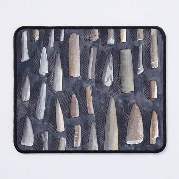 Item preview, Belemnites Watercolour designed and sold by Tom Napper Design.