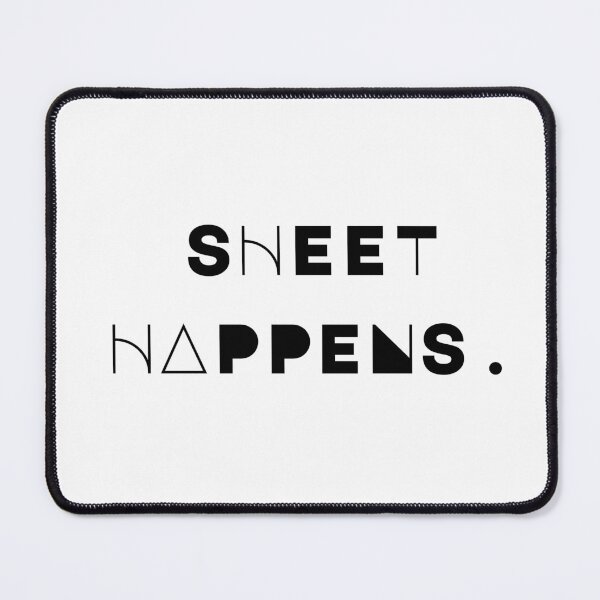 Item preview, Sheet Happens. Funny spreadsheet joke  designed and sold by ElixirCraft.