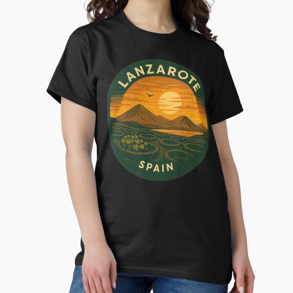 Item preview, Lanzarote Canary Islands Vintage Travel  designed and sold by Thistle-TShop.