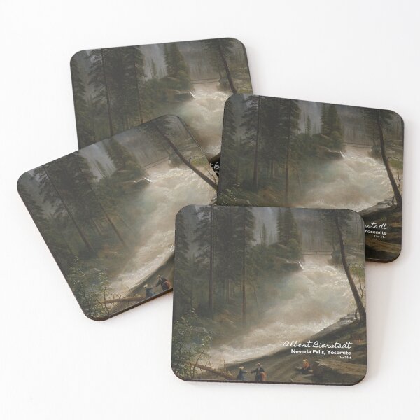 Item preview, Nevada Falls, Yosemite by Albert Bierstadt . Museum: The Met . Artsy journals . Art stickers . Art mugs . Art tote bags . Art inspired products . Art gifts  designed and sold by WeareSublime.