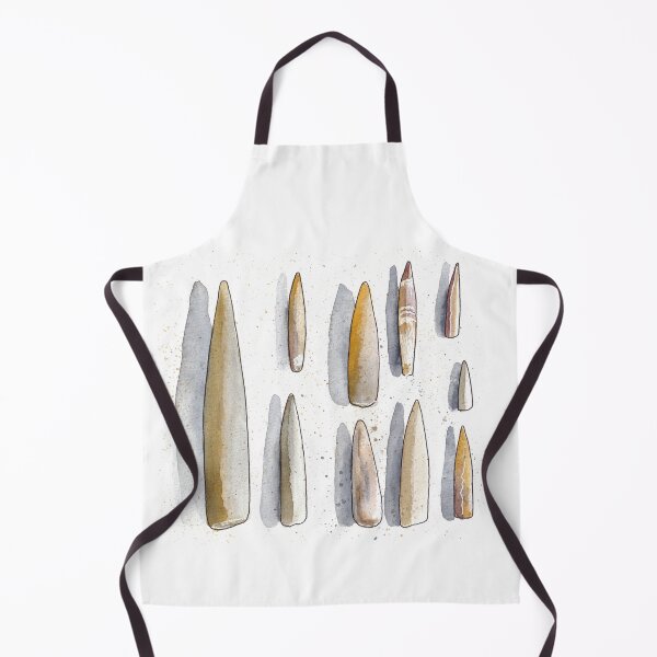 Item preview, Belemnites Watercolour designed and sold by Tom Napper Design.