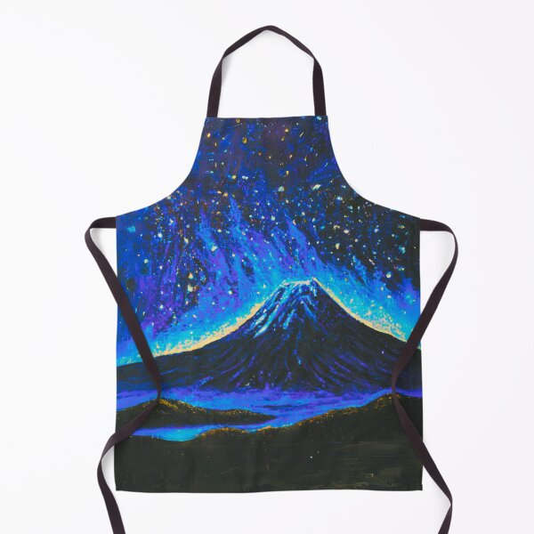 Item preview, The Starry Night of fuji mountain in blue designed and sold by MerryCrown.