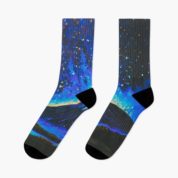 Item preview, The Starry Night of fuji mountain in blue designed and sold by MerryCrown.