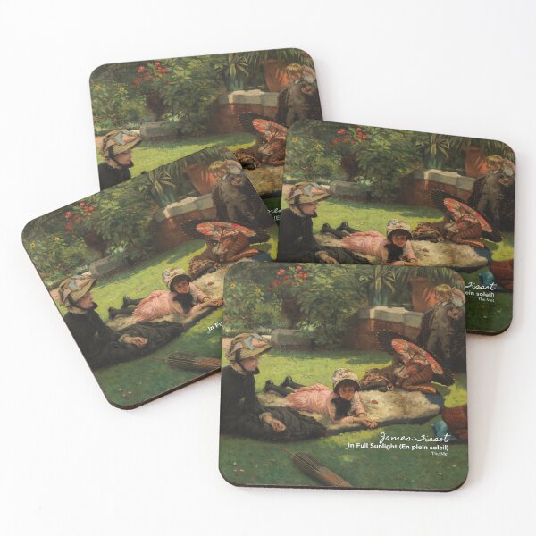 Item preview, In Full Sunlight (En plein soleil) by James Tissot . Museum: The Met . Artsy journals . Art stickers . Art mugs . Art tote bags . Art inspired products . Art gifts  designed and sold by WeareSublime.