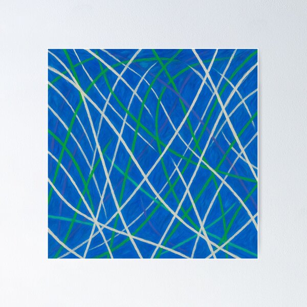 Item preview, Radiant abstract network of lines designed and sold by Sigtrix.