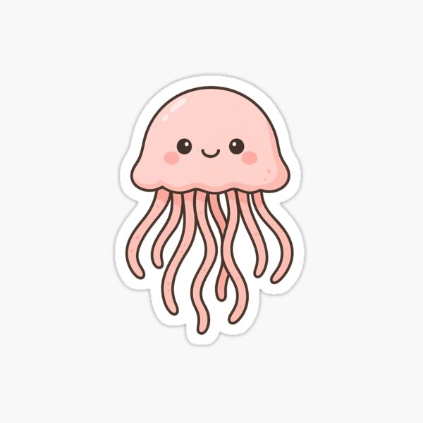Item preview, Kawaii Jellyfish Friend designed and sold by apticah.