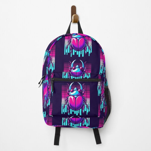 Item preview, Synthwave Stag Beetle designed and sold by Ghost on Toast.