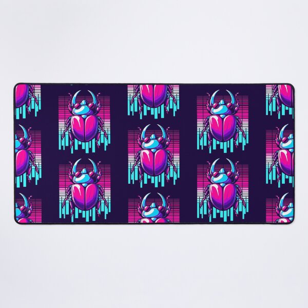 Item preview, Synthwave Stag Beetle designed and sold by Ghost on Toast.