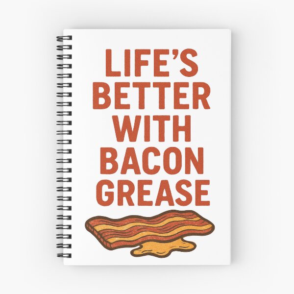 Item preview, Life's better with bacon grease - Carnivore  designed and sold by dreamlandbuyers.
