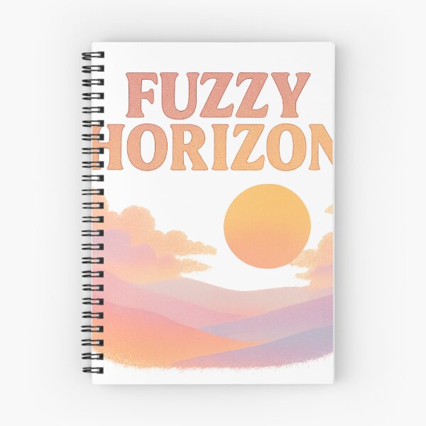 Item preview,  Fuzzy Horizon – Pastel Sunset Dreamscape designed and sold by ForestPainter.