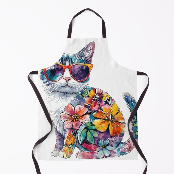 Item preview, Floral Cat designed and sold by pipopoupin.