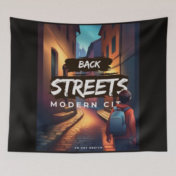 Item preview, Back street  designed and sold by 4Dart.