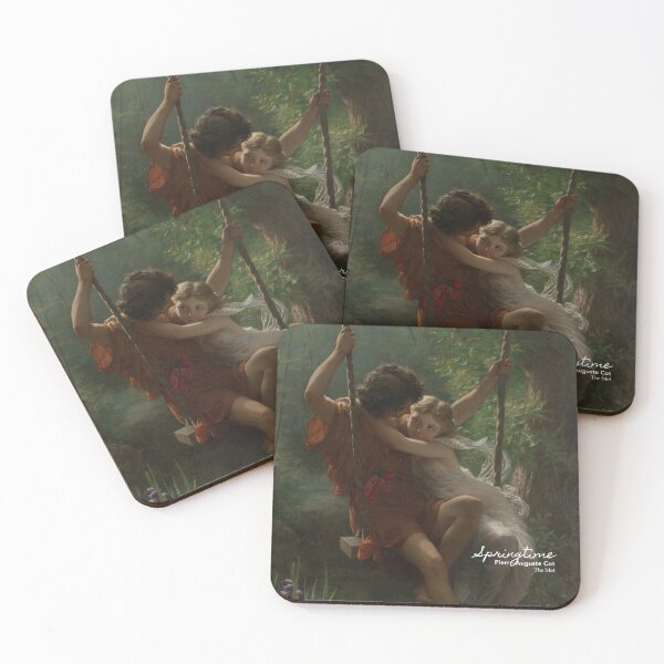 Item preview, Springtime by Pierre-Auguste Cot . Museum: The Met . Artsy journals . Art stickers . Art mugs . Art tote bags . Art inspired products . Art gifts  designed and sold by WeareSublime.