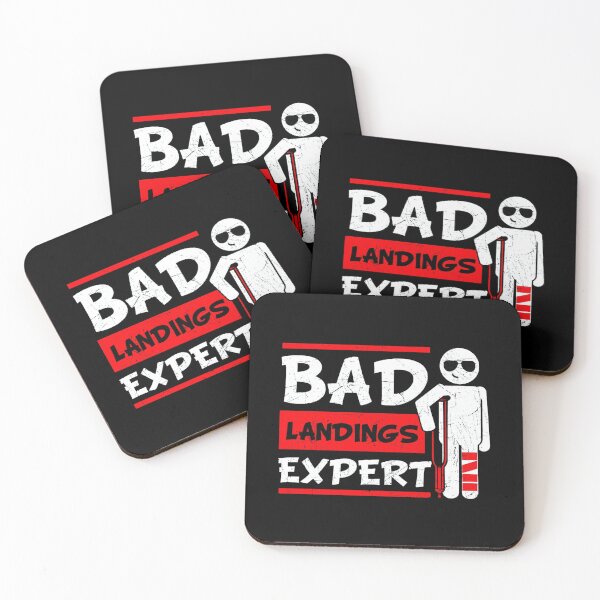 Item preview, Bad Landings Expert Broken Leg Bones Foot Injury Recovery  designed and sold by DoodleUrban.