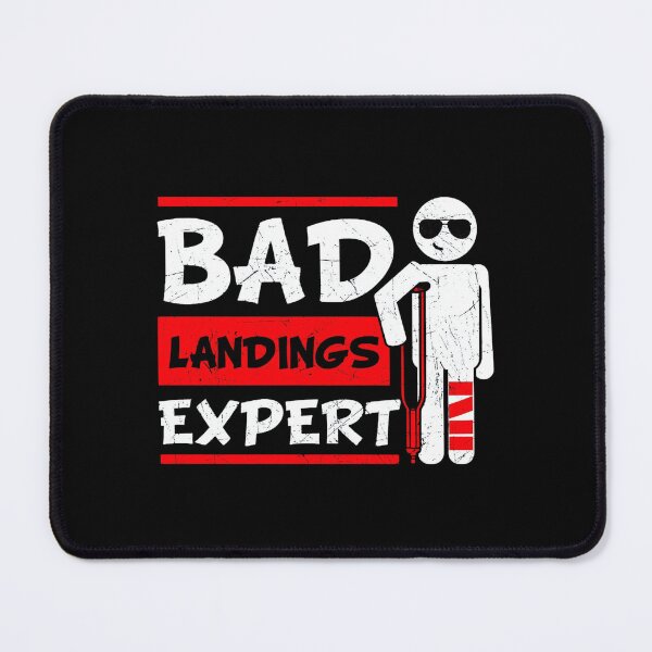 Item preview, Bad Landings Expert Broken Leg Bones Foot Injury Recovery  designed and sold by DoodleUrban.