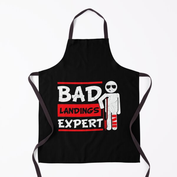 Item preview, Bad Landings Expert Broken Leg Bones Foot Injury Recovery designed and sold by DoodleUrban.