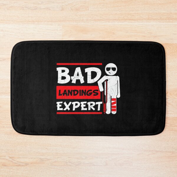 Item preview, Bad Landings Expert Broken Leg Bones Foot Injury Recovery  designed and sold by DoodleUrban.