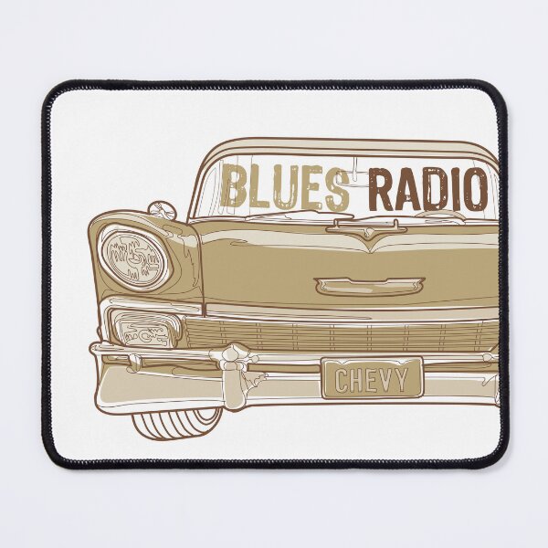 Item preview, GOLDY BLUES RADIO CHEV designed and sold by BearsCraft.